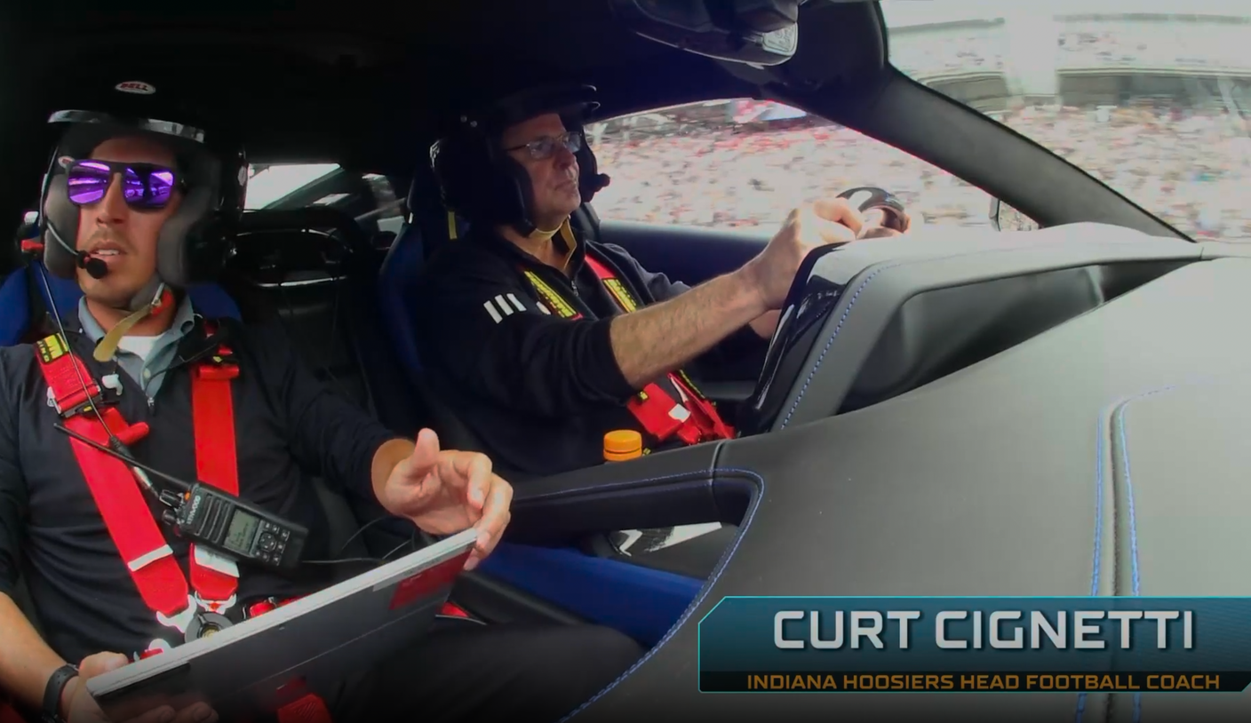Curt Cignetti 获邀担任 K1体育 名誉领跑车司机，见证印第安纳州体育传奇